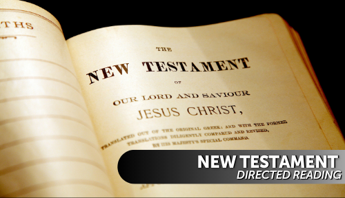 New Testament Directed Reading