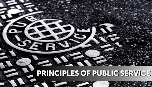 Principles of Public Service